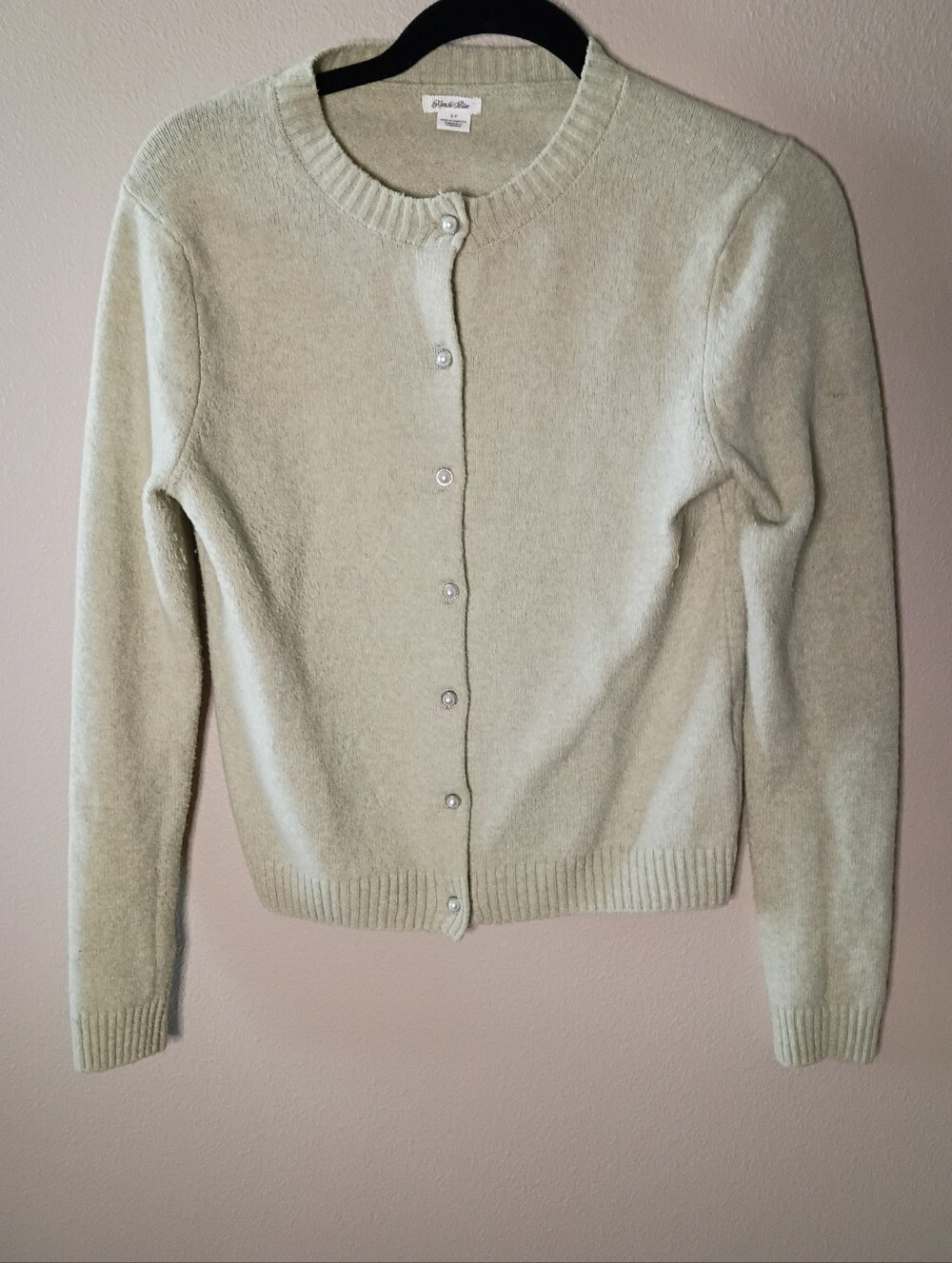 Urban Outfitters Kimchi Blue Rachel Sage Long Sleeve Button Front Size S